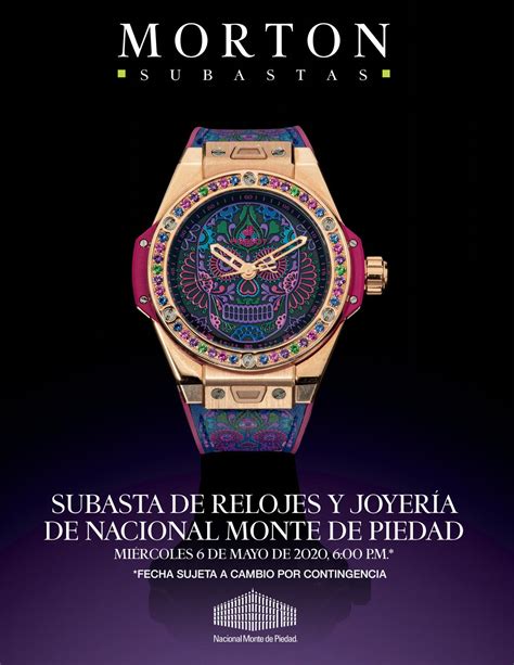 que marcas de relojes aceptan en el monte de piedad